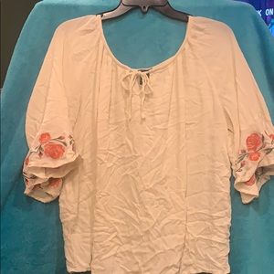 Cream Torrid Pleasant Blouse